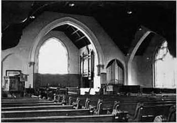 Old chapel interior