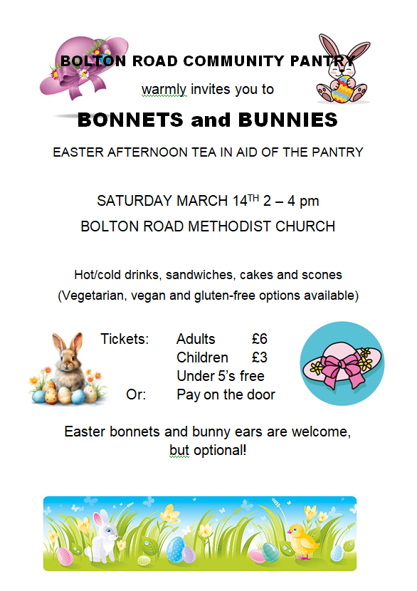Bonnets and Bunnies Flyer